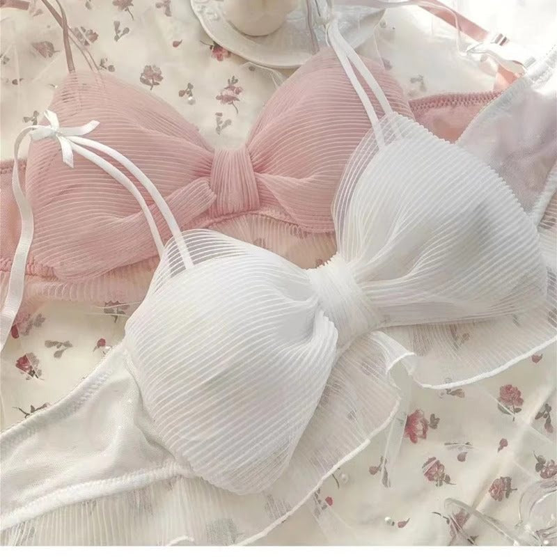Lace Seamless Bra Set